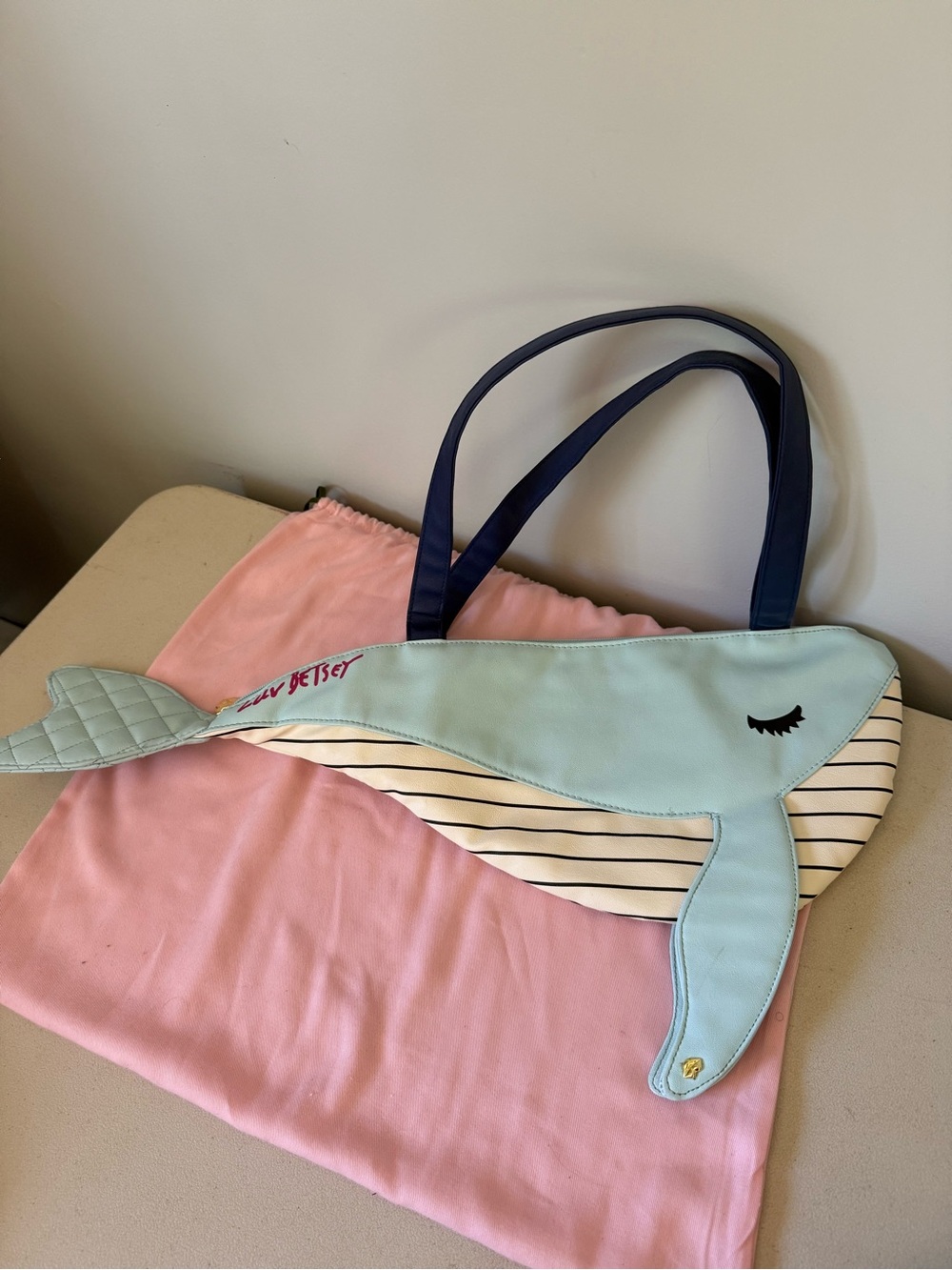 Betsey Johnson Whale Lunch Bag